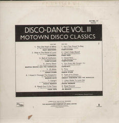 Motown Disco Dance Vol 3 English Vinyl LP