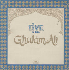 Live In India Ghulam Ali Bollywood Vinyl LP