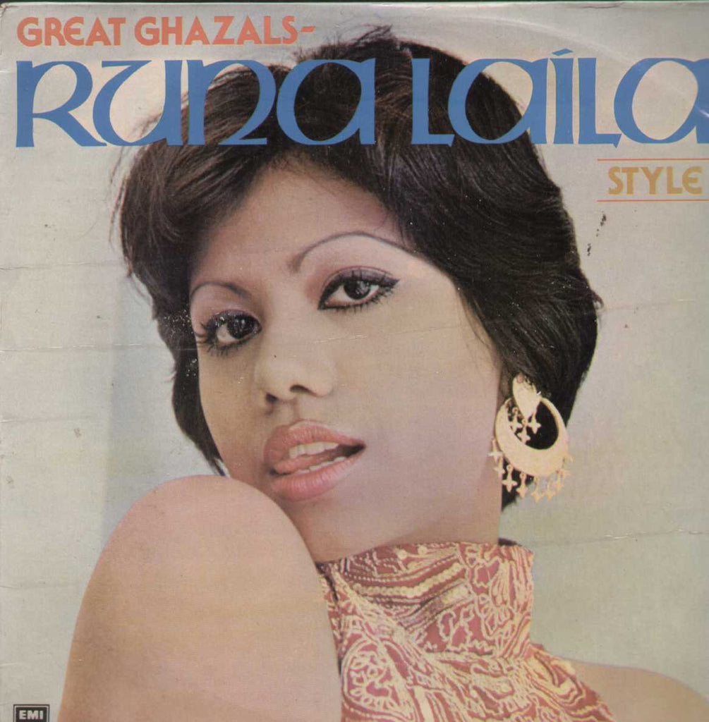 Runa Laila Style Ghazals Bollywood Vinyl LP