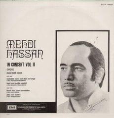 Mehdi Hassan In Concert Bollywood Vinyl LP
