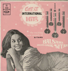 Balsara And His Singing Sitars Bollywood Vinyl LP- First Press