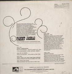 Pandit Jasraj Bollywood Vinyl LP- First Press