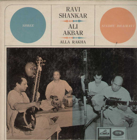 Ravi Shankar Ali Akbar Alla Rakha Bollywood Vinyl LP