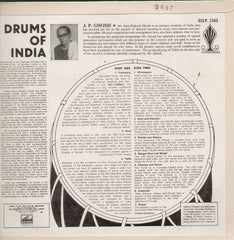 Drums Of India Bollywood Vinyl LP