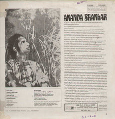 Ananda Shankar Bollywood Vinyl LP