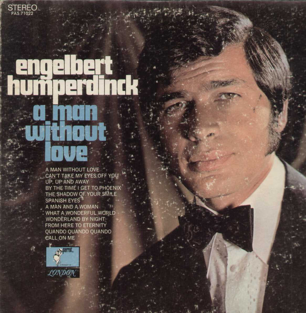 Engelbert Humperdinck A Man Without Love English Vinyl LP