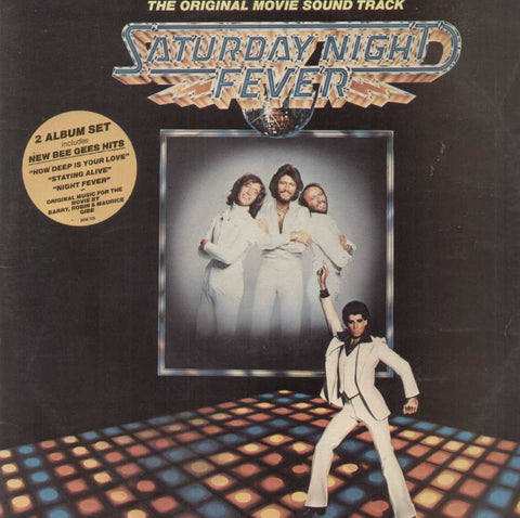 Saturday Night Fever 1977 English Vinyl LP- Two LPs