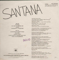 Santana English Vinyl LP