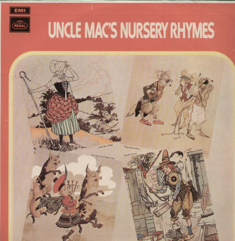 Uncle Mac's Nursery Rhymes English Vinyl LP