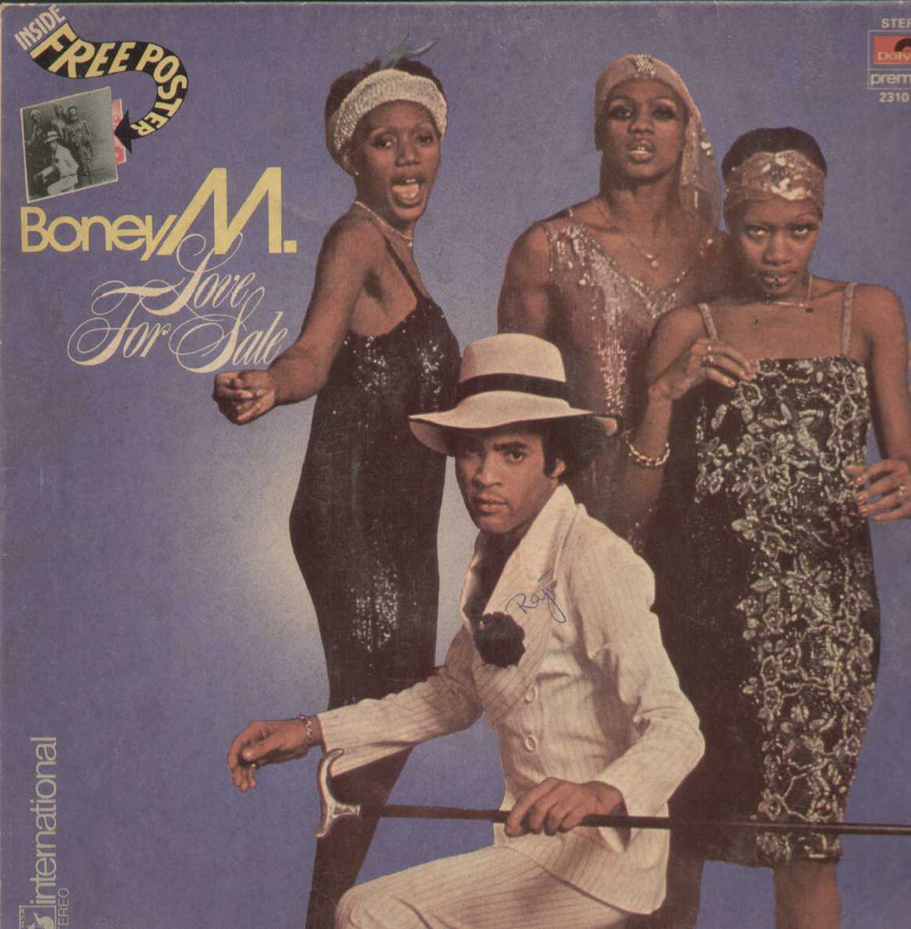 BoneyM. Love For Sale English Vinyl LP