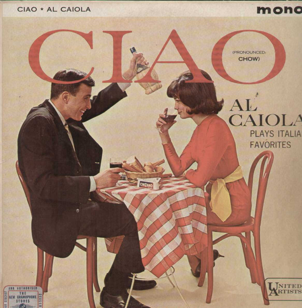 Ciao Al Caiola English Vinyl LP