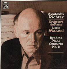 Sviatoslav Richter Brahms Piano Concerto No.2 English Vinyl LP