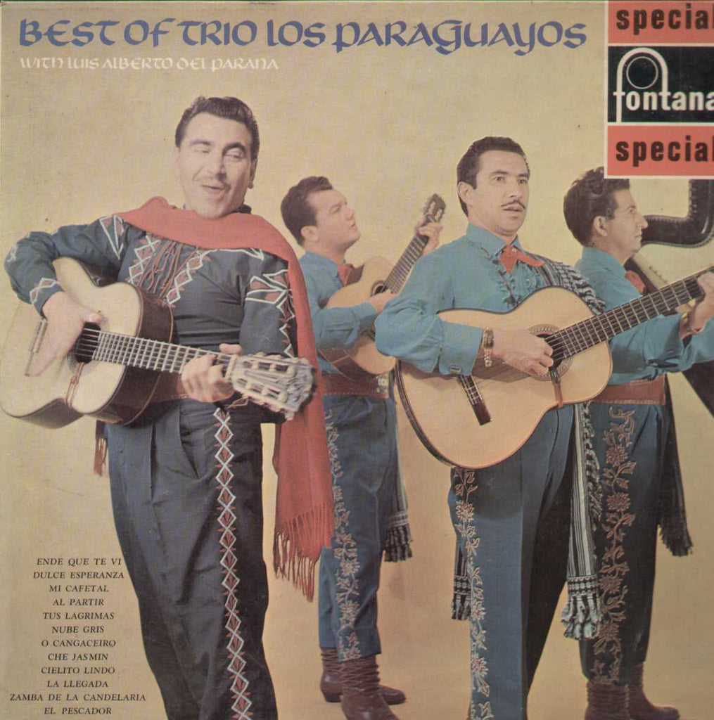 Best If Trio Paraguayos And Luis Alberto Del Parana English Vinyl LP
