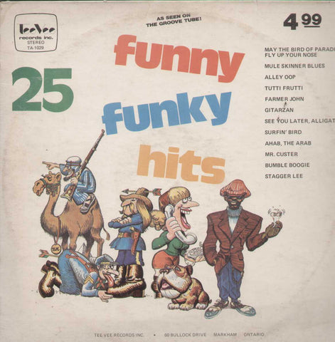 25 Funny Funky Hits English Vinyl LP