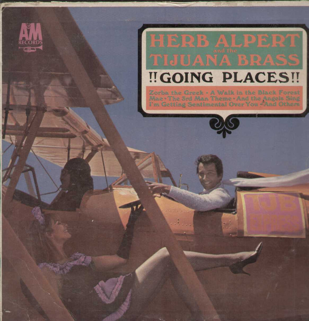 Herb Alpert And The Tijuana Brass Going Places English Vinyl LP