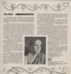 Sri Annamacharya Samkirtanas Bollywood Vinyl LP