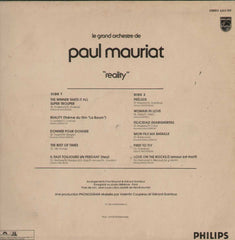 Le Grand Orchestre De Paul Mauriat Reality English Vinyl LP