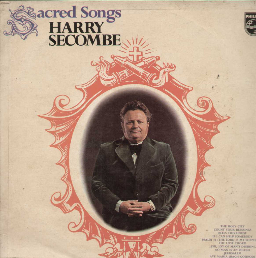 Sacred Songs Harry Secombe English Vinyl LP