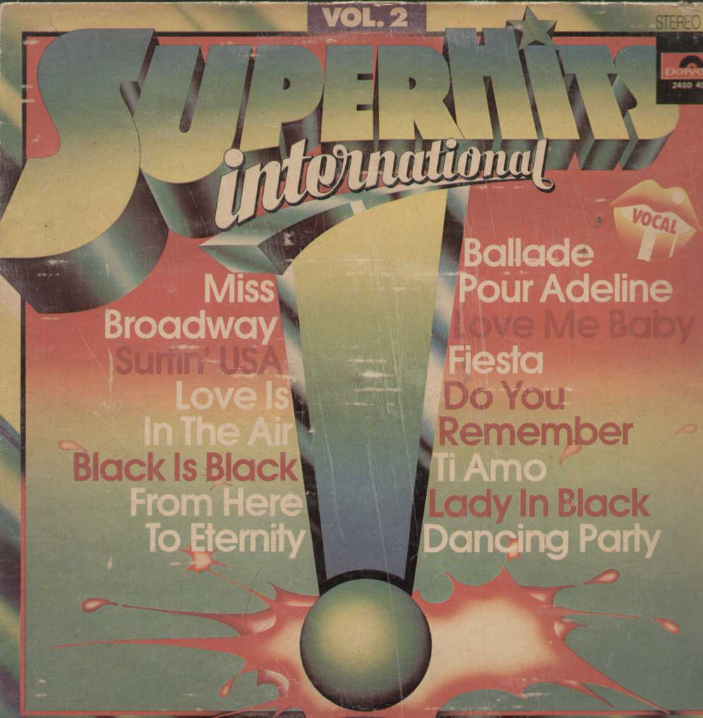 Superhits International Vol.2 English Vinyl LP