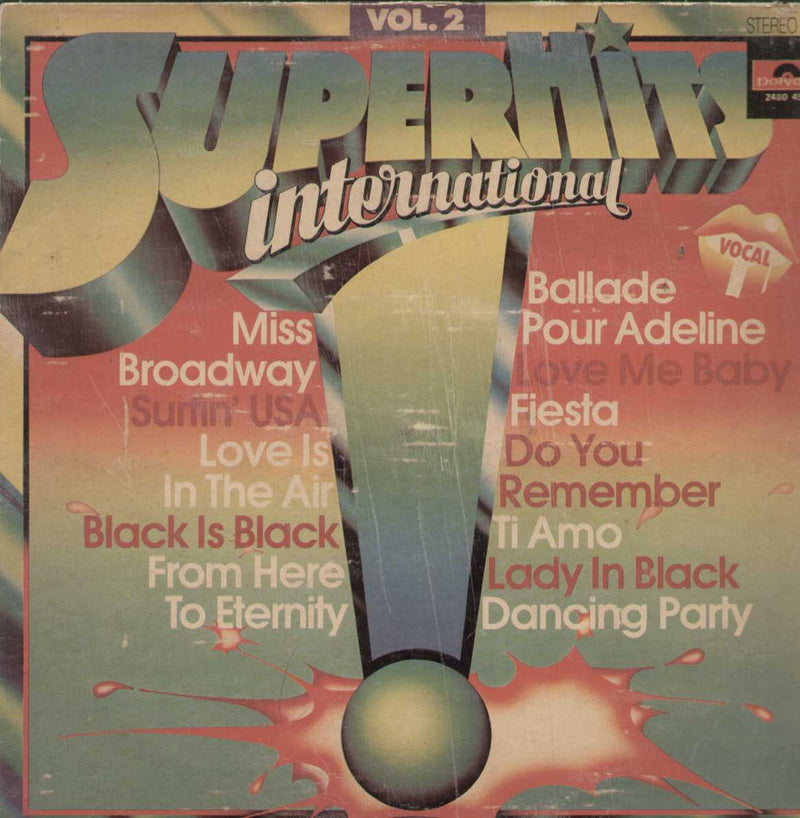 Superhits International Vol.2 English Vinyl LP