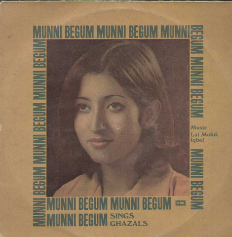Munni Begum Sings Ghazals Bollywood Vinyl LP