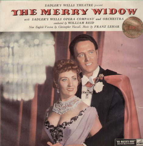 The Merry Widow English Vinyl LP