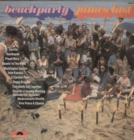 Beachparty James last English Vinyl LP
