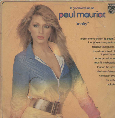 Le Grand Orchestre De Paul Mauriat Reality English Vinyl LP