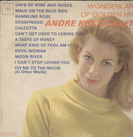 Wonderland Of The Golden Hits Andre Kostelanetz English Vinyl LP
