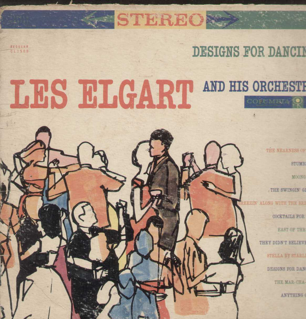 Designs For Dancing Les Elegart And His Orchester English Vinyl LP