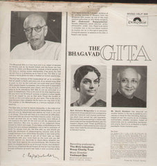 The Bhagavad Gita Bollywood Vinyl LP