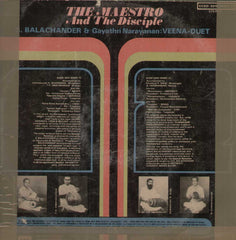 The Maestro And The Disciple S. Balachander And Gayathri Narayanan Bollywood Vinyl LP