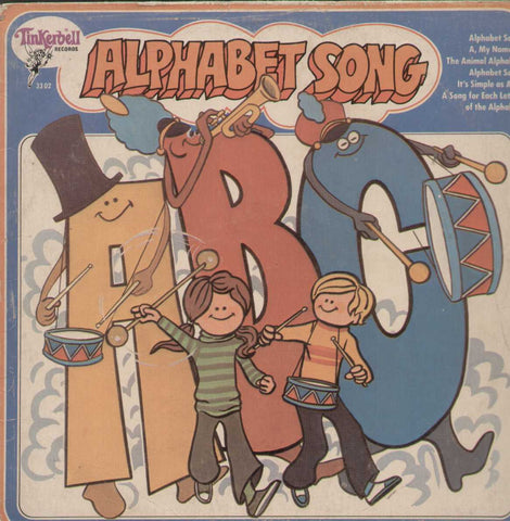 Alphabet Song Abc English Vinyl LP