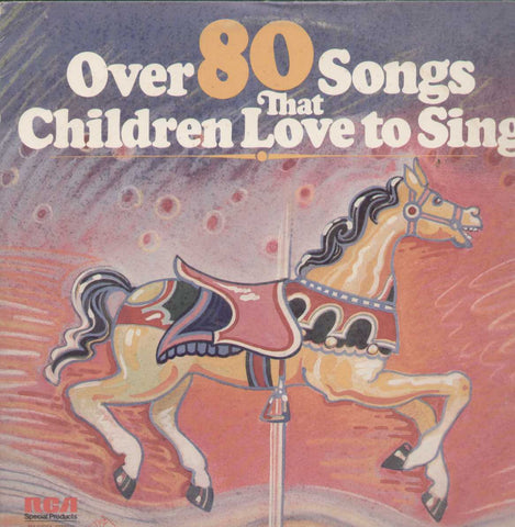 Over 80 Songs That Children Love To Sing English Vinyl LP