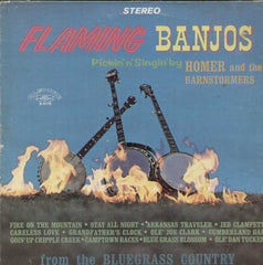 Flaming Banjos Homer And The Barnstormers English Vinyl LP