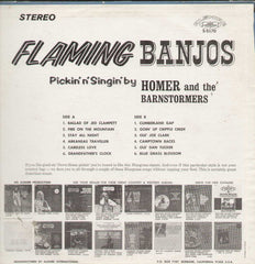 Flaming Banjos Homer And The Barnstormers English Vinyl LP