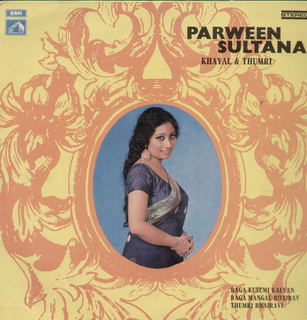 Parween Sultana Presents Khayal And Thumri Bollywood Vinyl LP