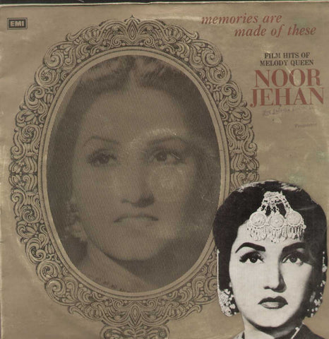 Memories Are Made Of These Film Hits Of Melody Queen Noor Jehan Bollywood Vinyl LP