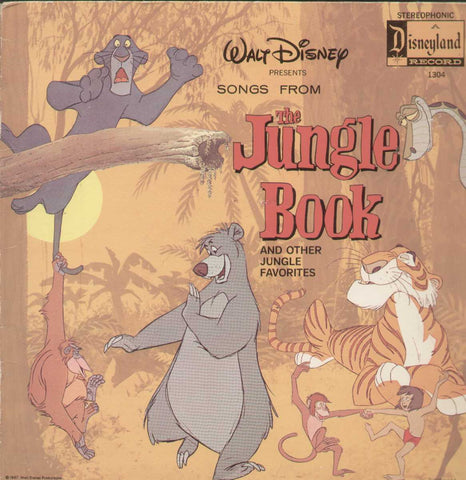 Songs For Walt Disney's The Jungle Book And Others Jungle Favorites English Vinyl LP