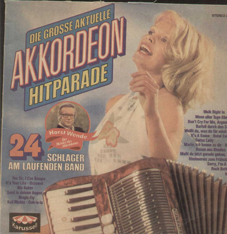 Die Grosse Aktuelle Akkordeon Hitparade English Vinyl LP