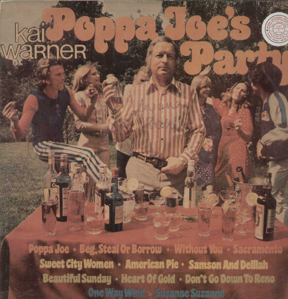 Kai Warner Poppa Joe's Party English Vinyl LP