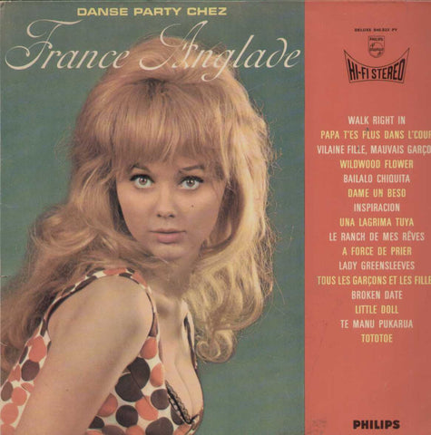 Danse Party Chez France Anglade English Vinyl LP