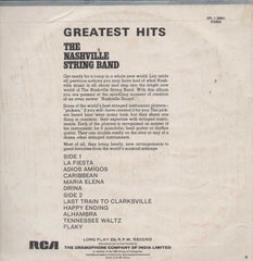 The Nashville String Band The Greatest Hits English Vinyl LP