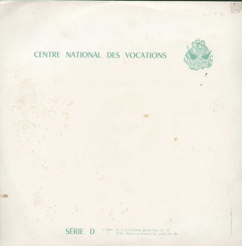 Center National Des Vacation Serie D Bollywood Vinyl LP