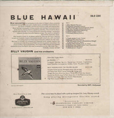Blue Hawaii Billy Vaughn And His Orchestra English Vinyl LP