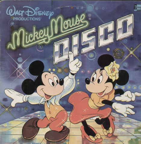 Mickey Mouse Disco English Vinyl LP