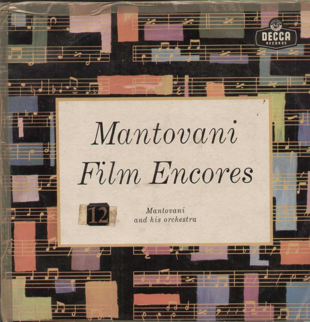 Mantovani Film Encores English Vinyl LP