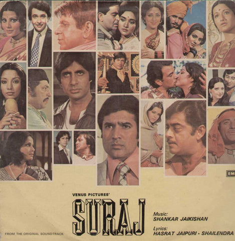 Suraj 1960 Bollywood Vinyl LP