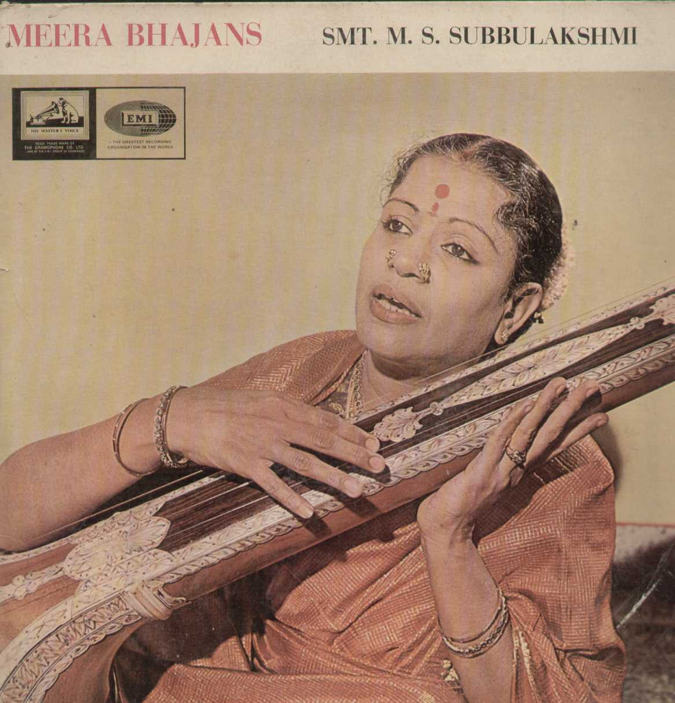 Meera Bhajans Smt. M.S. Subbulakshmi Bollywood Vinyl LP