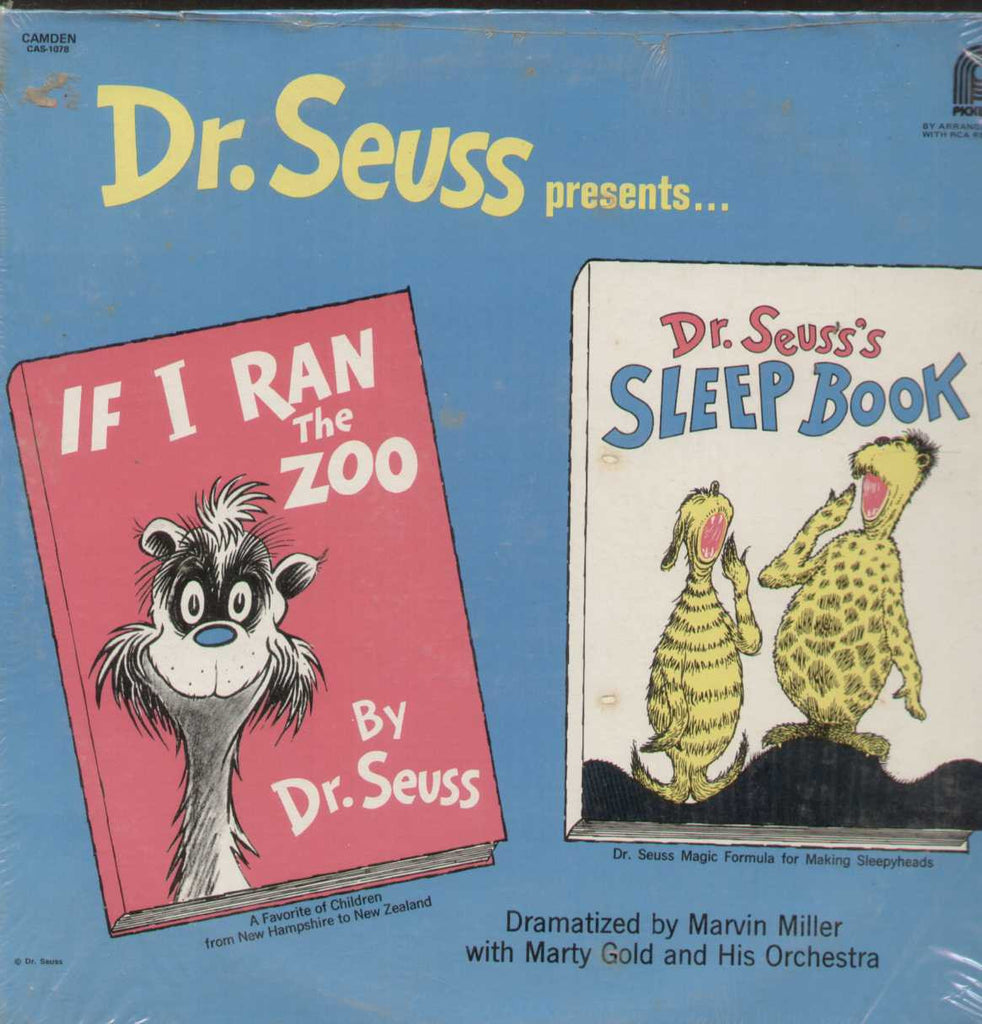 Dr. Seuss Presents If I Ran The Zoo And Sleep Book English Vinyl LP